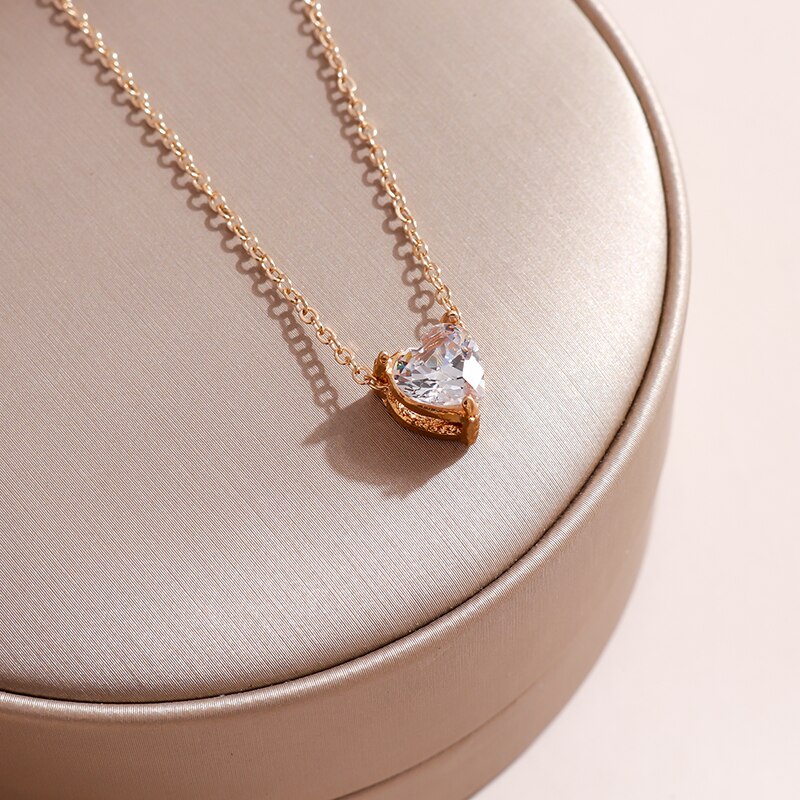 Eenvoudige stijl sleutelbeenketting zee marine anker kettingen en hangers voor vrouwen meisjes verjaardagsfeestje sieraden collier: Rood