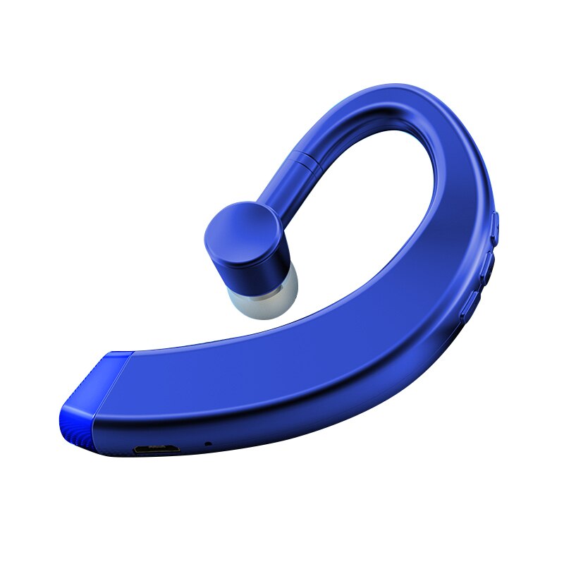 Draadloze Bluetooth Oortelefoon Eenzijdige Opknoping Ear Hoofdtelefoon Lange Standby In-Ear Oordopjes En Oor Loops Oortelefoon Voor Business: 02