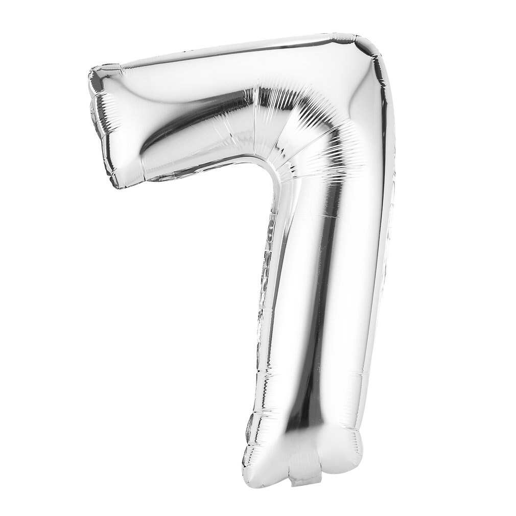 40 Inch Gold Silver Numbers Foil Balloon Digit Air Mylar Ballons Birthday Party Wedding Decoration Event Party Supplies