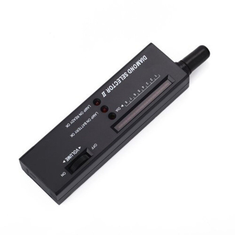 Profissional diamante testador pedra preciosa gem seletor de alta precisão jóias ferramenta watcher led diamante indicador teste caneta