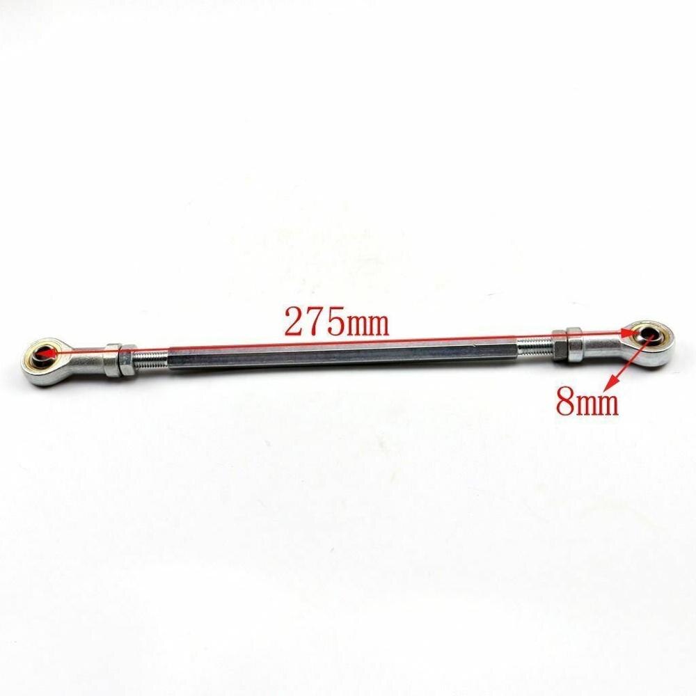 1x Shift Rod Linkage Swivel Rod Ends Controls Sportster Adjustable Length