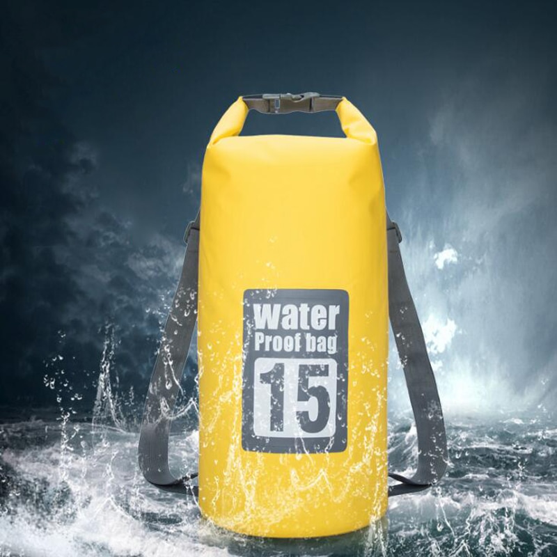5l/10l/15l/20l/30l waterdichte pvc-tassen, droge tas, waterdichte rugzak, sporttas, rafting, zwemrugzak, ondoordringbare droge tas