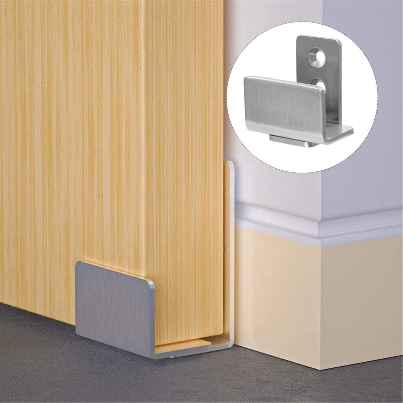 2 Stuks Floor Gidsen Schuifdeuren Schuur Deur Vloer Gids Bodem Rvs Schuifdeuren Schuur Deur Verstelbare Floor Gids Blijven Roller