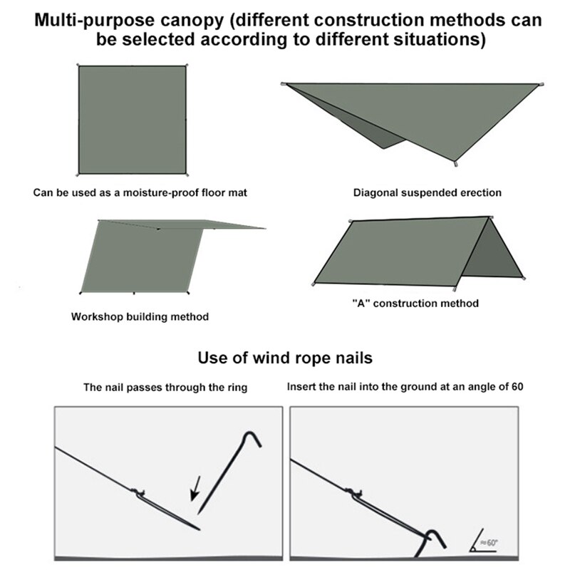 Waterproof Sun Shelter Triangle Sunshade Protection Outdoor Garden Patio Pool Shade Sail Awning Camping Shade Cloth