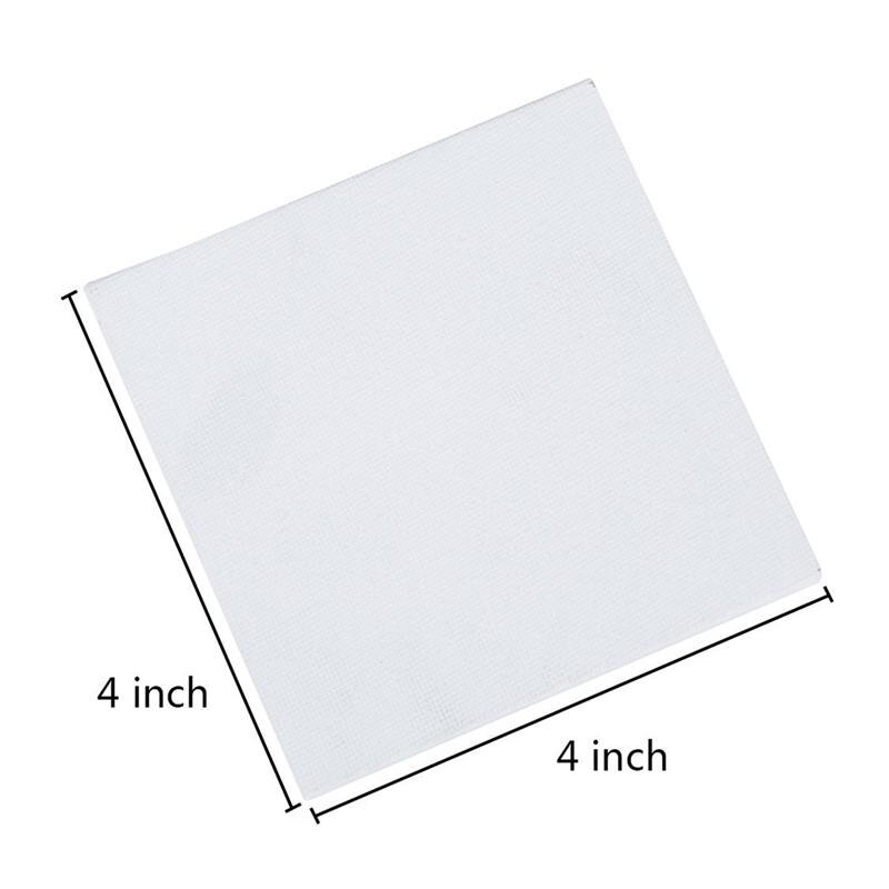 4 Door 4 Inch Mini Canvas En 8*16Cm Mini Houten Schildersezel Set Voor Schilderij Tekening School Student artist Supplies, 12 Pack