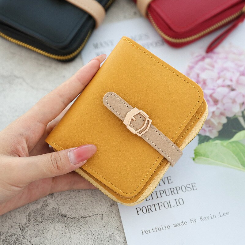 Women's Wallet Short Women Coin Purse Wallets For Woman Card Holder Small Ladies Wallet Female Hasp Mini Clutch For Girl