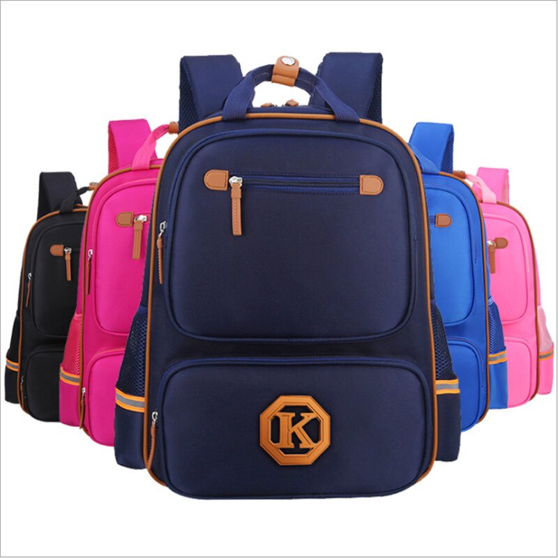 children's school bag high density waterproof nylon primary school backpack