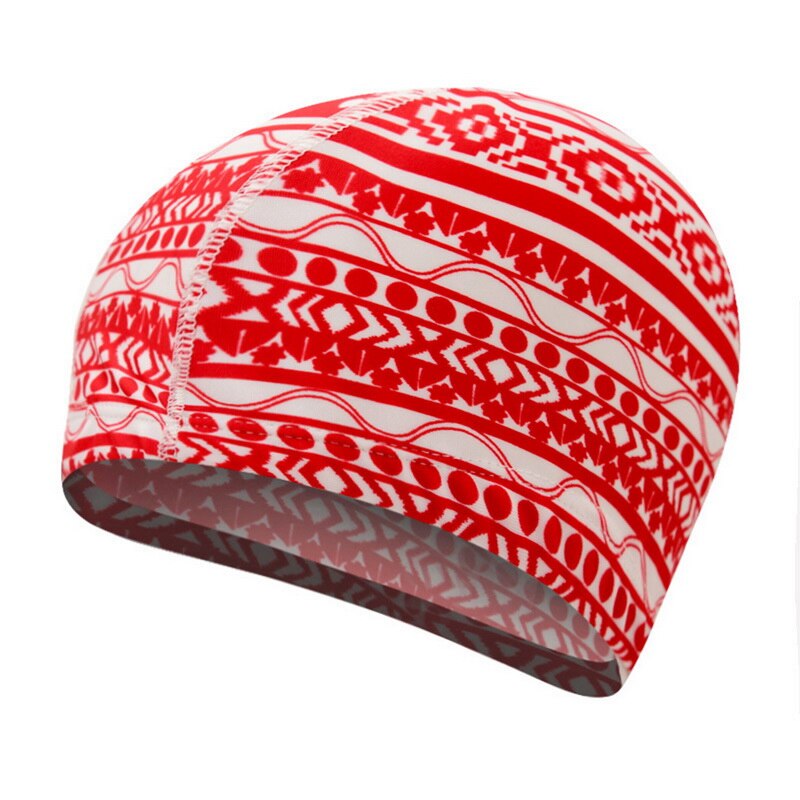 Sfit Elastische Waterdichte Pu Stof Beschermen Oren Lange Haar Sport Zwemmen Zwembad Hoed Badmuts Size Voor Mannen & Vrouwen Volwassenen