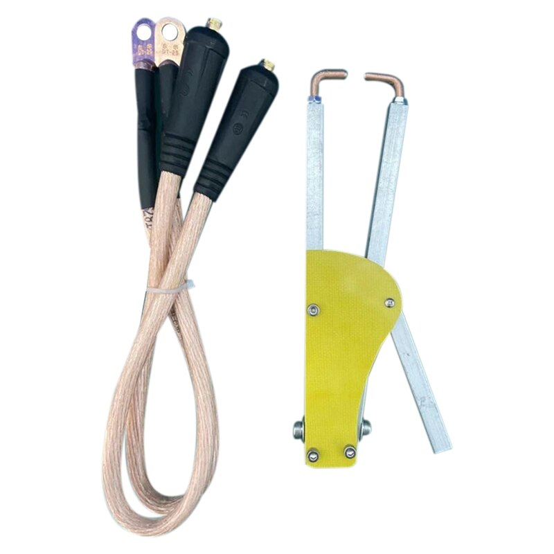 Puntlassen Machine Druk Verstelbare Speciale-Vormige Epoxy Board Butt Lassen Tang Lassen Pen Met 2 Quick Bedrading: Default Title