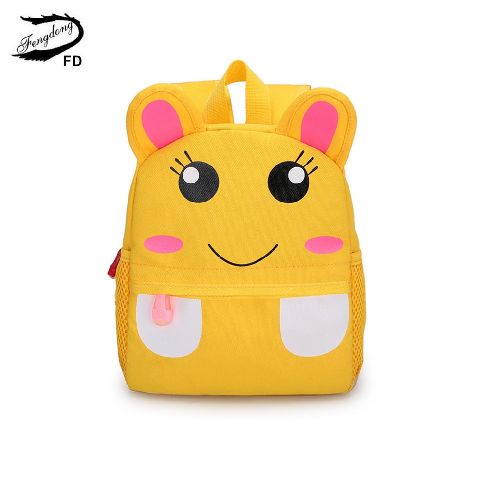 Fengdong-mini mochila para bebé y niña, bolso escolar pequeño para niños, bonito bolso de libro, mochila para guardería, bolsa para preescolar