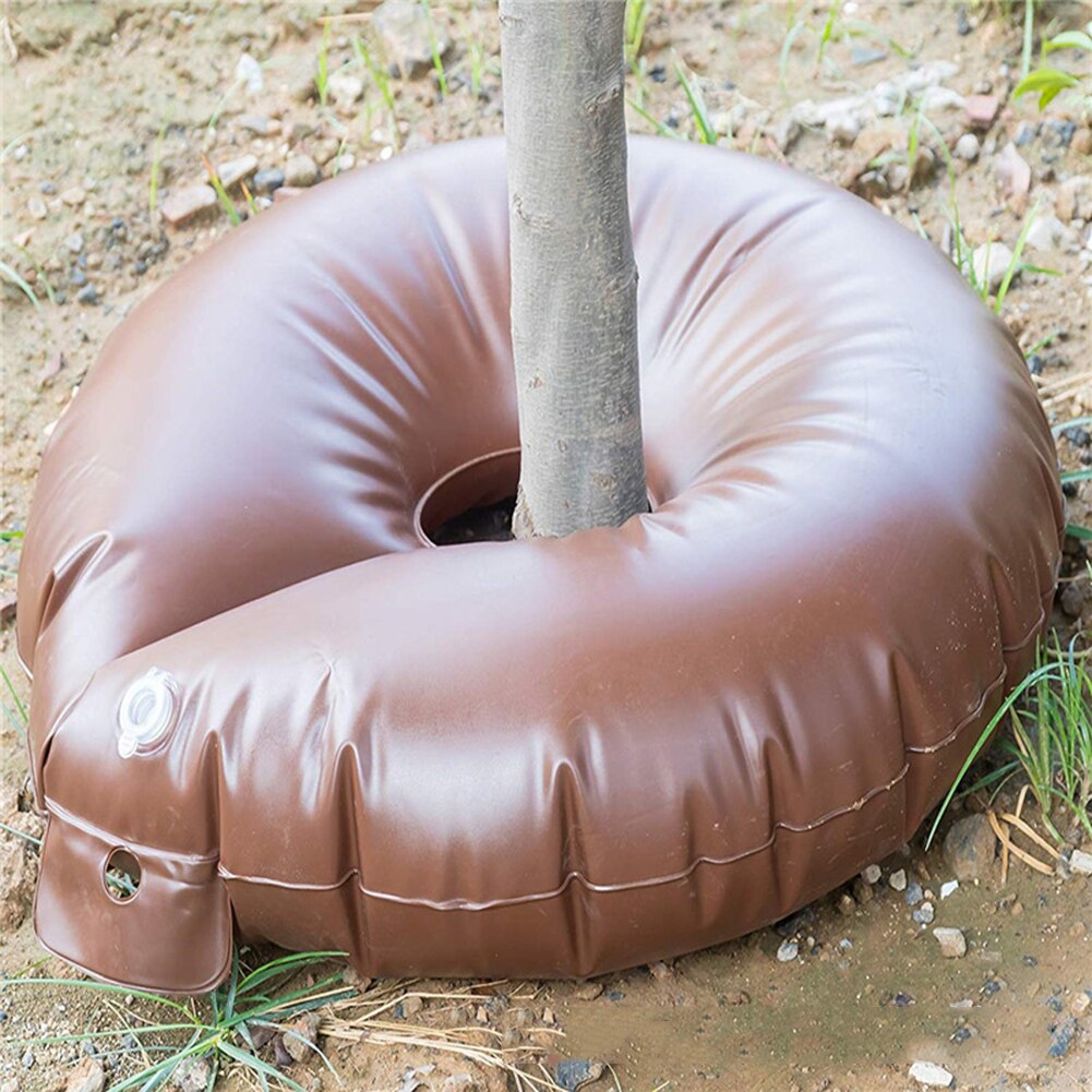 15 Gallon Tree Watering Bag Drip Irrigation Ring Portable Slow Releasing Automatic Drip Catcher System for Planted Trees
