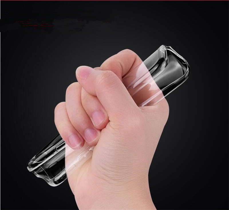 Ultra Thin Transparent Clear Soft Silicone Phone Case Cover Fundas Coque For iphone X 6 S 7 7Plus 6S 6Plus 8 8Plus 5 S 5S SE 4S