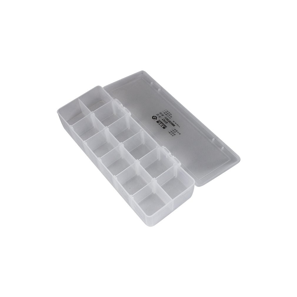 1223 Plastic Tool Box Transparent Toolbox Electronic Components Screw Storage Box Electronic Plastic Parts Tool Boxes