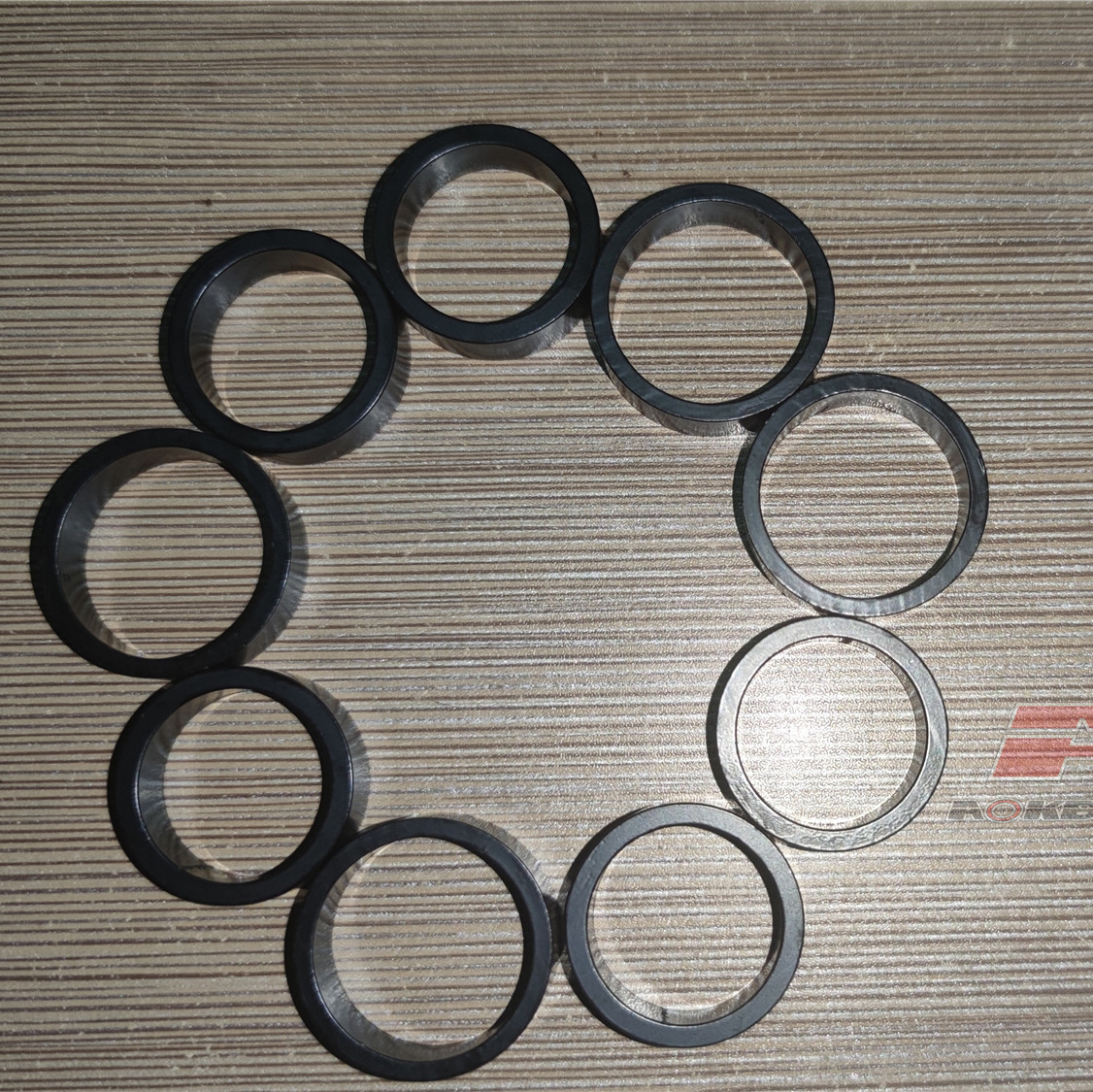 Cykeldel styrrörsfästning cykelstam 1 tum o-ring bricka 10mm 5mm bricka bricka aluminiumbricka för cykelinstallation