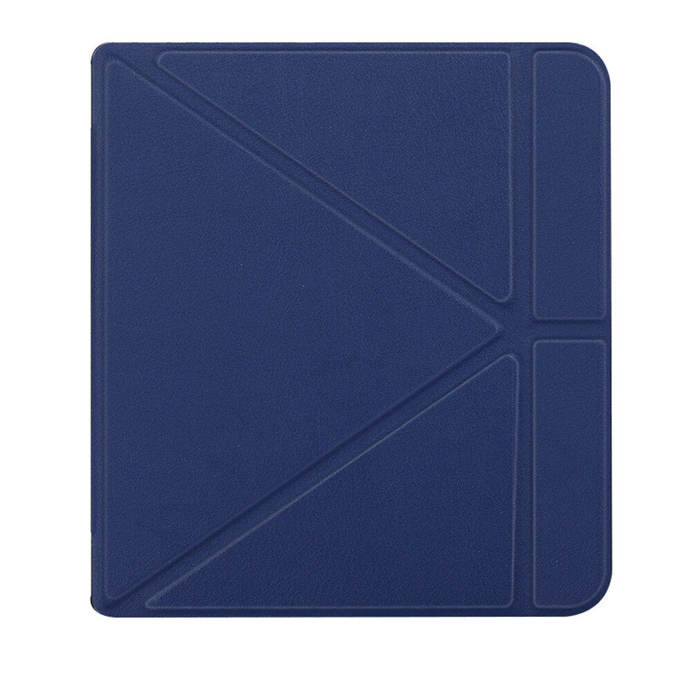 Case Cover Voor Alle Kobo Libra H2O 7 Inch E-Boeken, premie Pu Lederen Multiangle Stand Shell Cover Met Auto Sleep/Wake: B