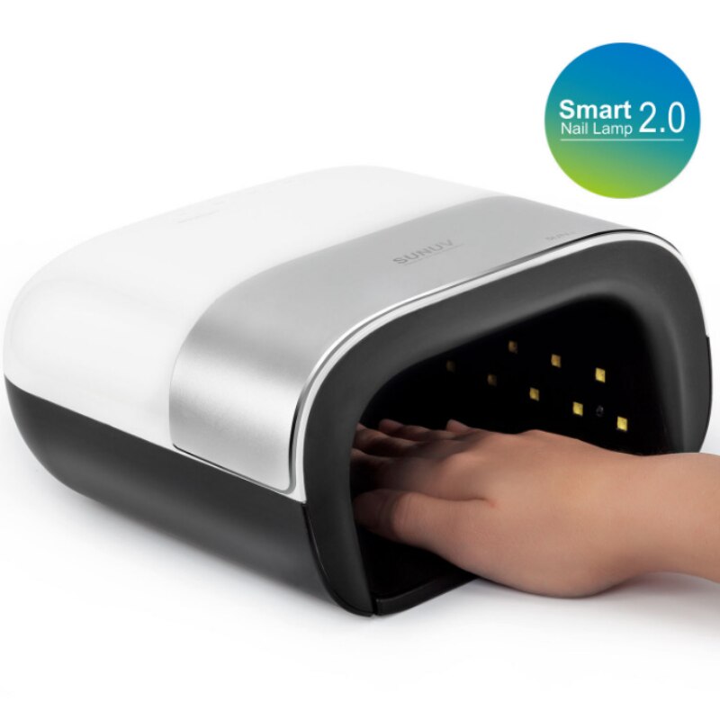 Lámpara UV LED de 48W para secado de uñas, 36 piezas, esmalte en Gel, temporizador inteligente, herramienta de manicura con Sensor automático