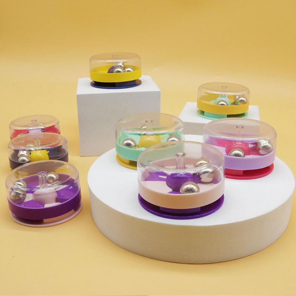 Decom press ion Ball Plate premere e girare per girare perline Decom Press ion giocattoli creativi giocattoli palla punta delle dita K6C0