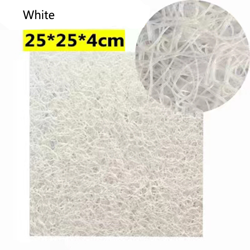 Aquariumfilter Super Dik Biochemisch Filter Plastic Mesh Rotan Spons Voor Aquarium Aquarium Bio Katoen Schuim Skimmer 4Cm: Black