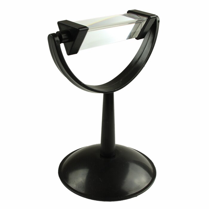 8cm Physics Triangular prism School Physical Dichroic prism Optical Experiment Prism Study Aids Kid's Study