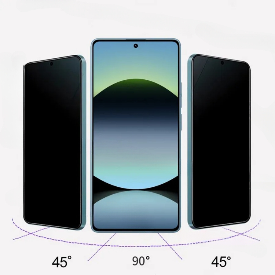 4PCS Privacy Screen Protector For Xiaomi Redmi Note 14S Anti-Spy Glass for Xiaomi Redmi Note 14 13 12 Privacy Tempered Glass