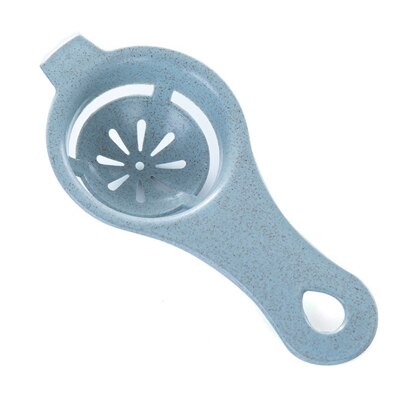 ERMAKOVA Eigelb Separator Ei Teiler Sieb Bildschirm Filter Halfter Sieb Küche Gerät Eigelb Auszieher Backen Werkzeug Küche Gerät: Blau