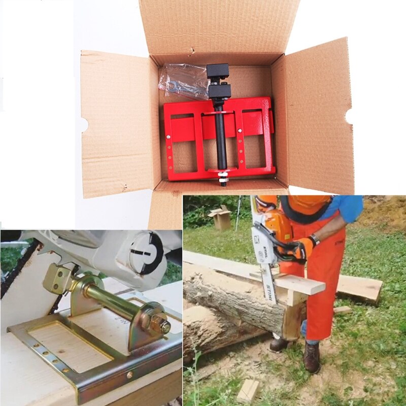 Mini Chainsaw Open Frame Wood Board Cutting Tools Adjustable Saw Chain Wood Wood Open Frame Durable Chainsaw Attachment