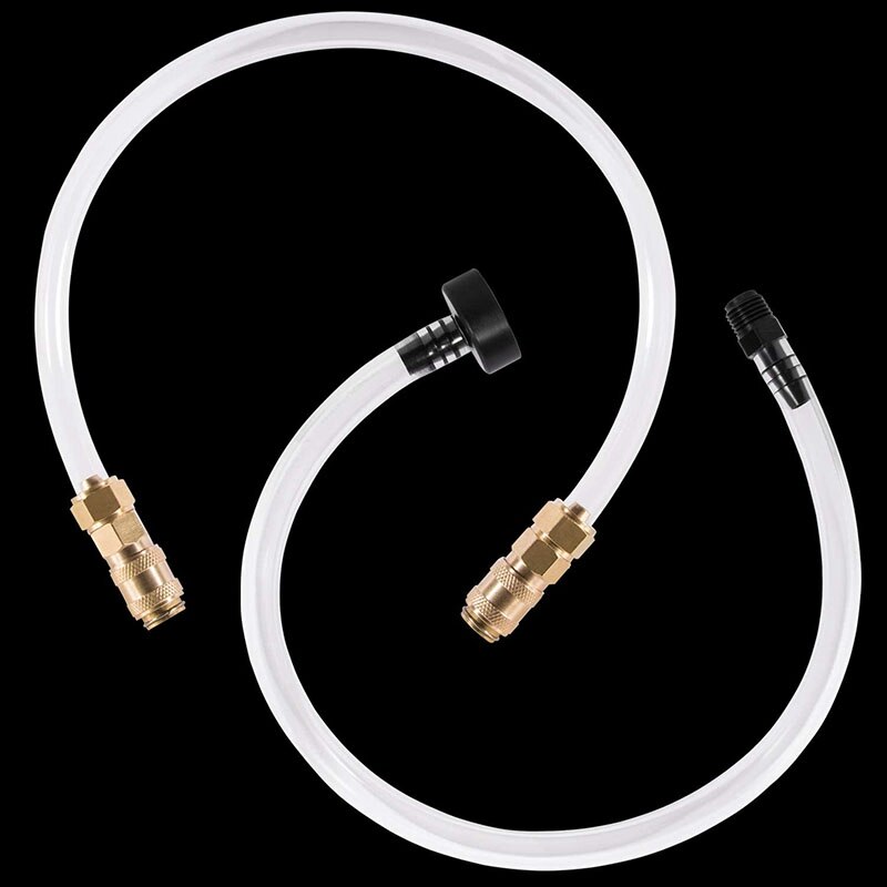 Boat Bleed Tube Kit Filler Tube Kit Bridge Tube for Seastar Hydraulic Steering Systems HA5438, 2 Pack