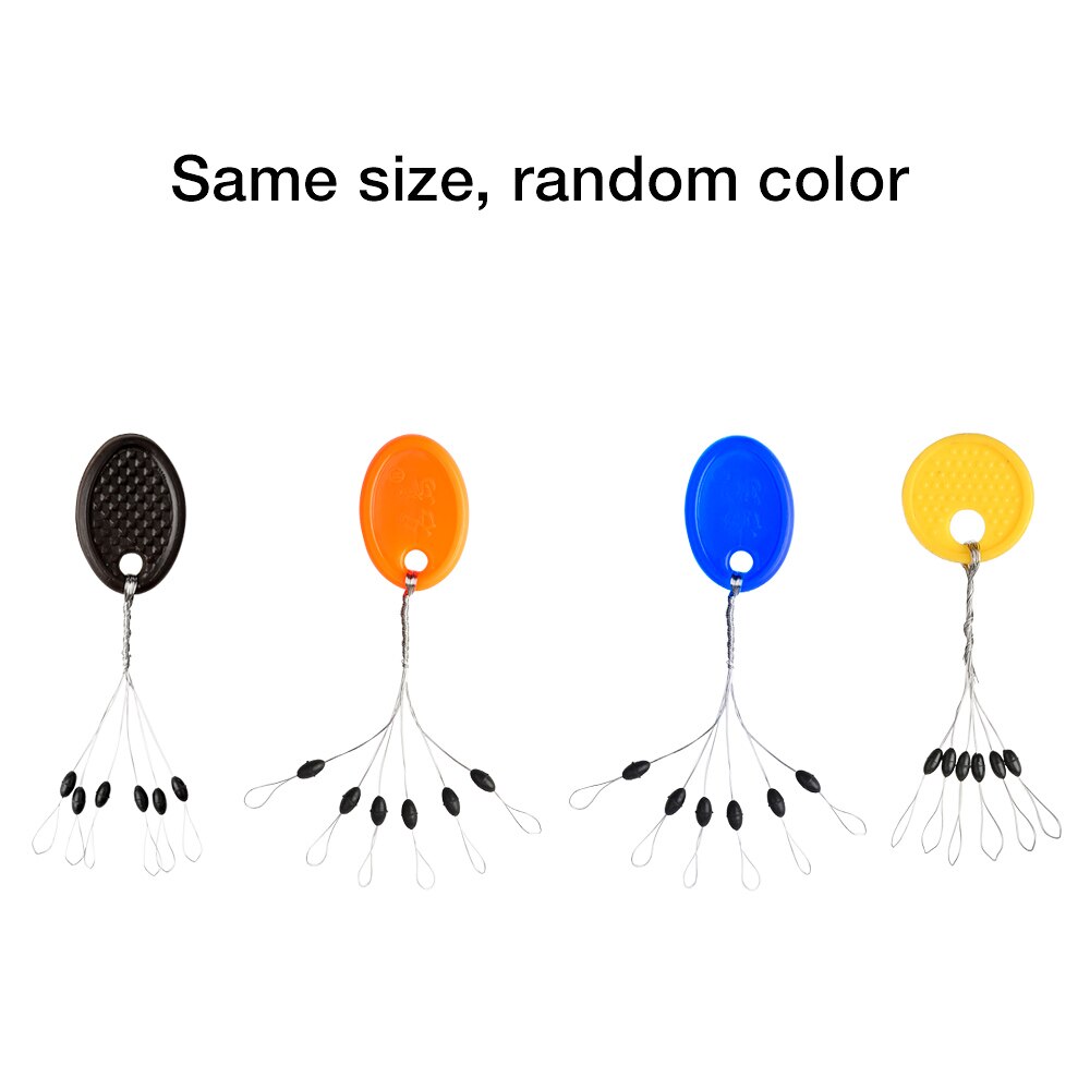 20 Pcs/lot pêche flotteur pêche Bobber flotteur caoutchouc ovale bouchon pêche espace haricots émerillons Clip connecteur matériel de pêche