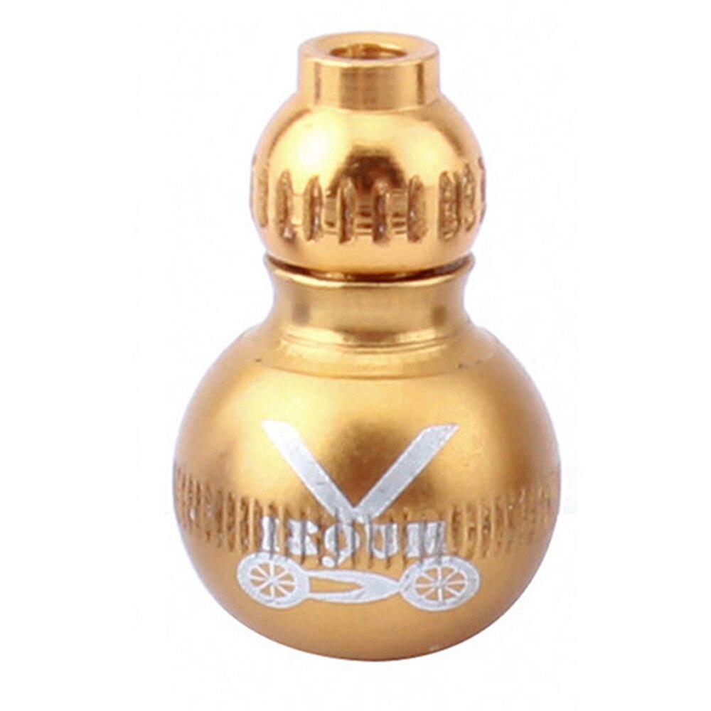 1pcs Bicycle Upscale Brake Inner Wire Core End Caps Mtb Cycling Alloy Shifter Inner Cable End Tail Caps: Shift line Gold