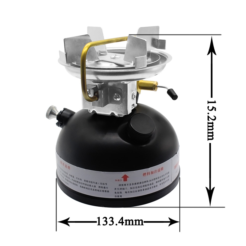 Outdoor draagbare Kerosine Branders Camping Mini Vloeibare Brandstof Maximale 500ML Camping Benzine Kachels Voor Camping Picknick