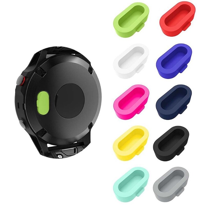 10x Ladegerät Hafen Schutz Staub Stecker für Garmin Fenix 5 S/5/5X/Vorläufer 935 S60 LX9A