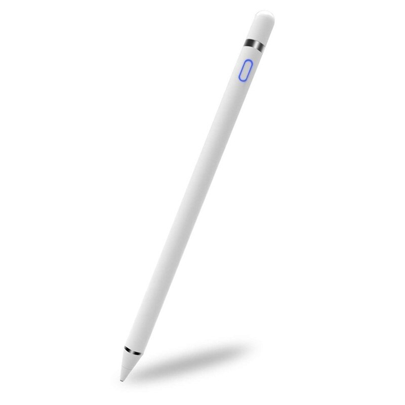 Universal touch pen for stylus, apple pencil, active capacitive stylus, ipad, iphone, samsung for smartphone, tablet: White