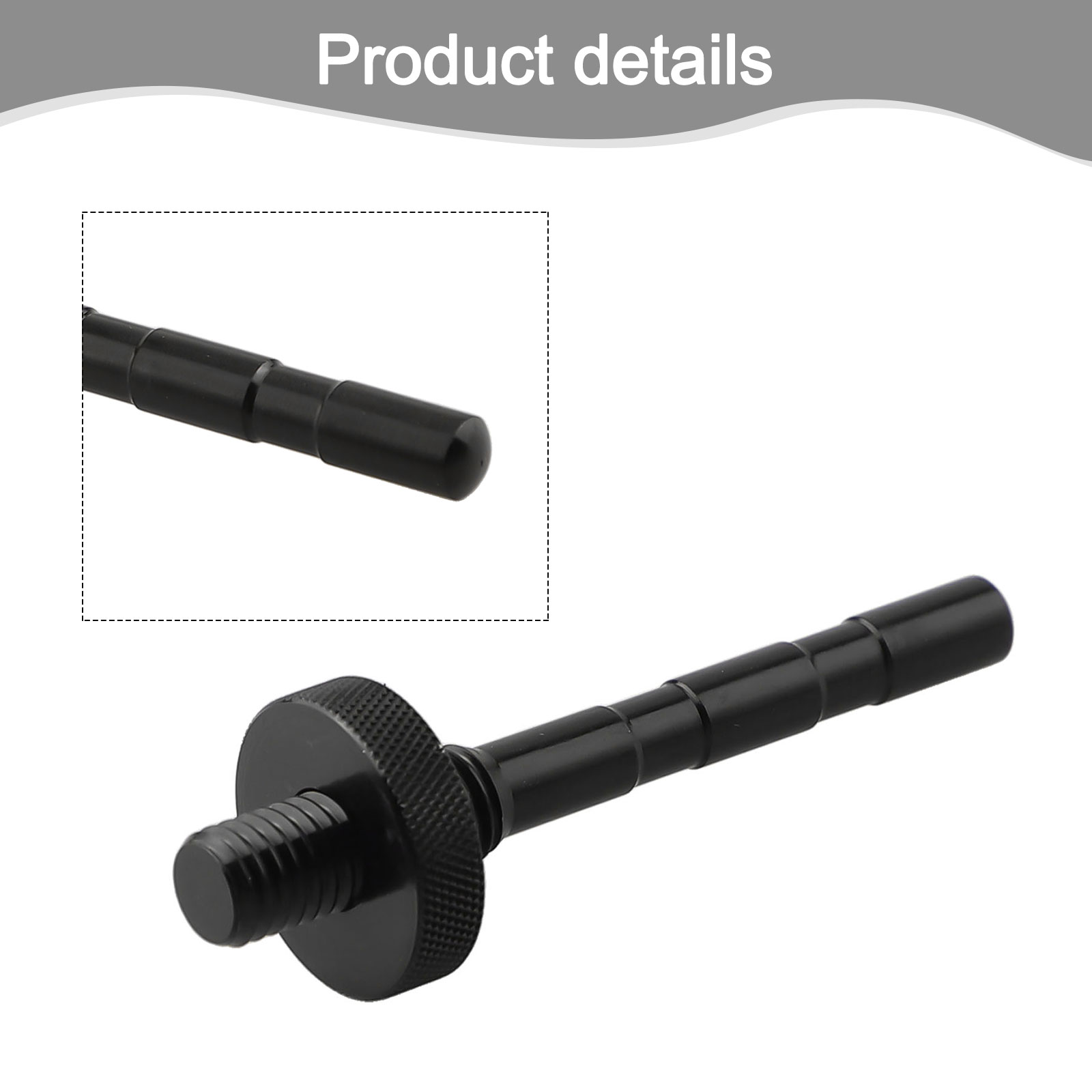 Camping Telescopische Tarp Polen Vingerhoeden 8mm Aluminium Sky-luifel Pole Top Pin Luifel Pole Pin Outdoor Tent pole Accessoires