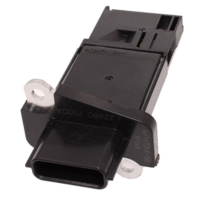 Mass Air Flow Meter Sensor For Nissan Qashqai Tiida C11 SC11X X-Trail T30 NV200 Cube Z12 22680-7S00B AFH70M-38