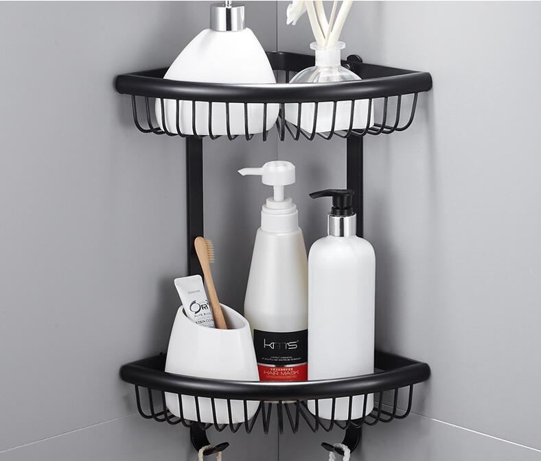 Bathroom Accessories Set, Black Oil Brushed Square... – Grandado