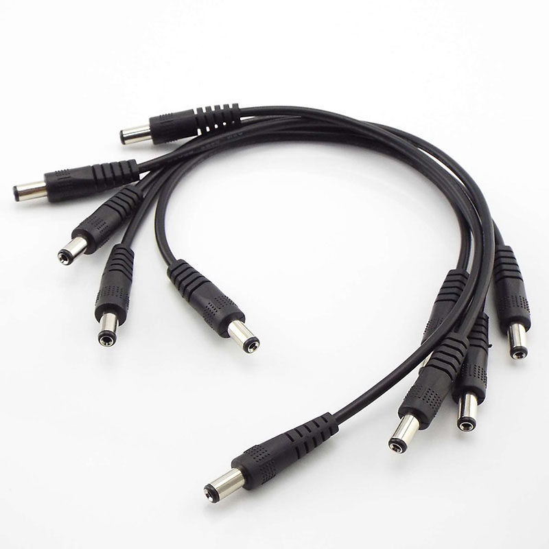 5,5 x 2,1 mm DC 12 V 3 A Stecker auf Stecker Netzteil DIY Kabel Verlängerungskabel CCTV-Kamera-Adapter-Anschluss Netzkabel 0,5 m 1 m 2 m