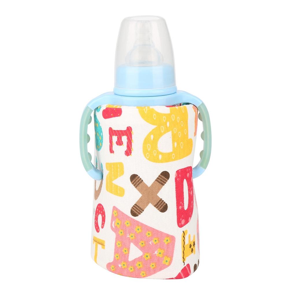 USB Flessenwarmer Draagbare Reizen Melk Warmer Baby Zuigfles Verwarmde Deksel Isolatie Thermostaat Voedsel Heater: B1