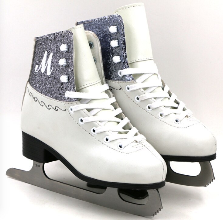 Fancy ice skates stainless steel ice skates skating shoes
