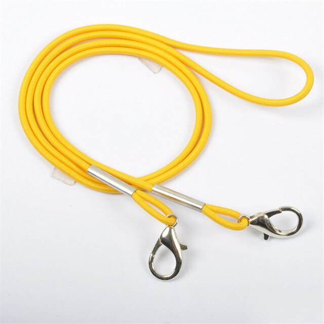 5 teile/los Polyester Maske Verlängerung Seil Mit Haken Einstellbare Maske Lanyard Maske Hängen Seil Handliche Bequem Rest Halter Seil Neue: Yellow