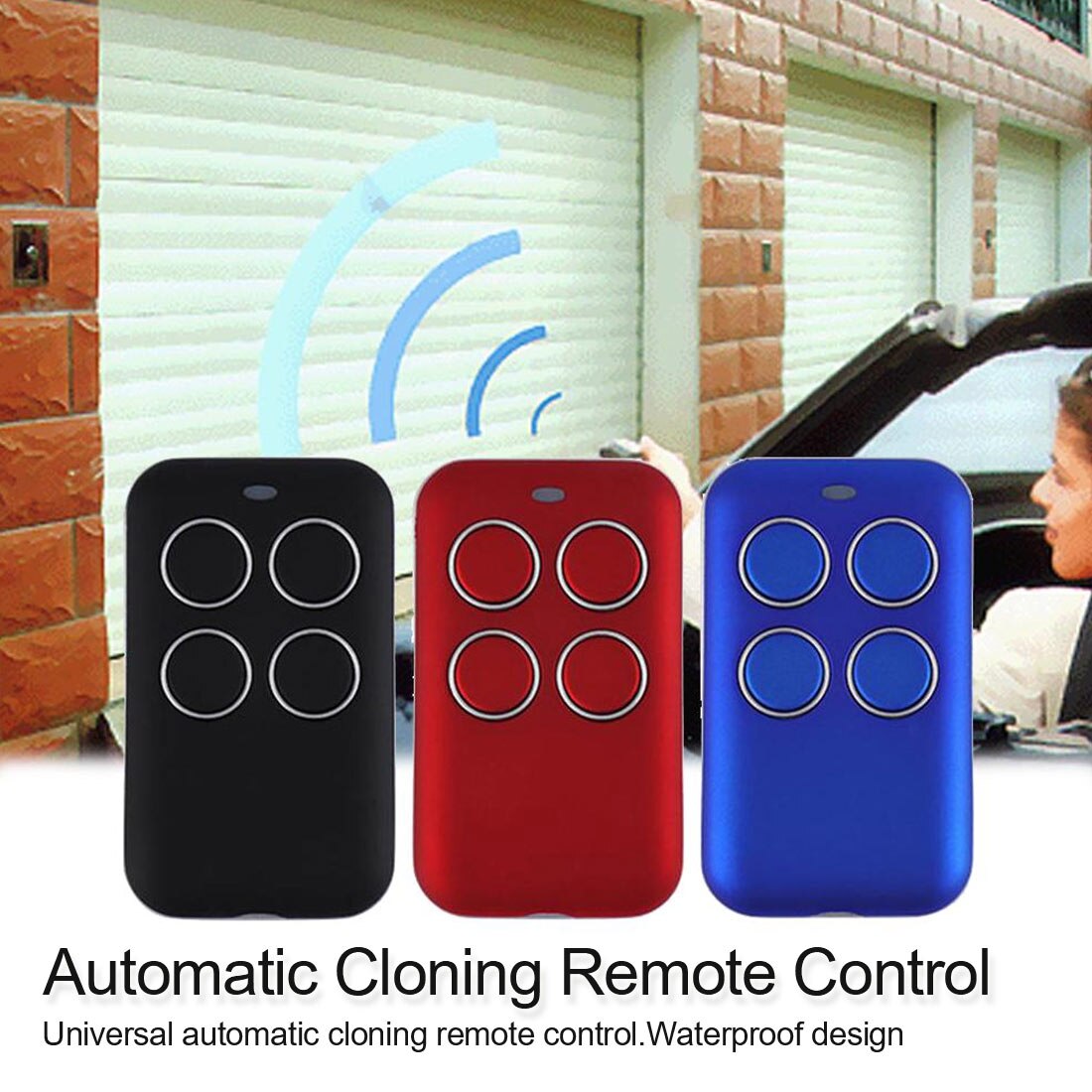 Afstandsbediening Dupliceren 280Mhz Tot 868Mhz 4 Kanaals Commando Handzender Garagedeur Opener Gate