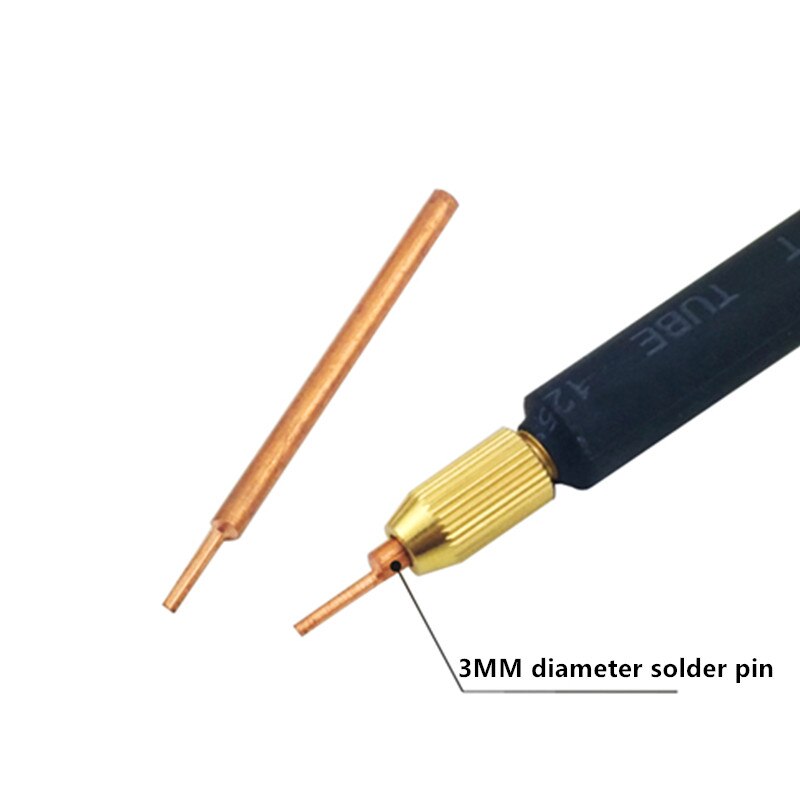 16/25 square copper spot welding pen 18650 battery pack handheld spot welding machine DIY accessories welding pen welding needle