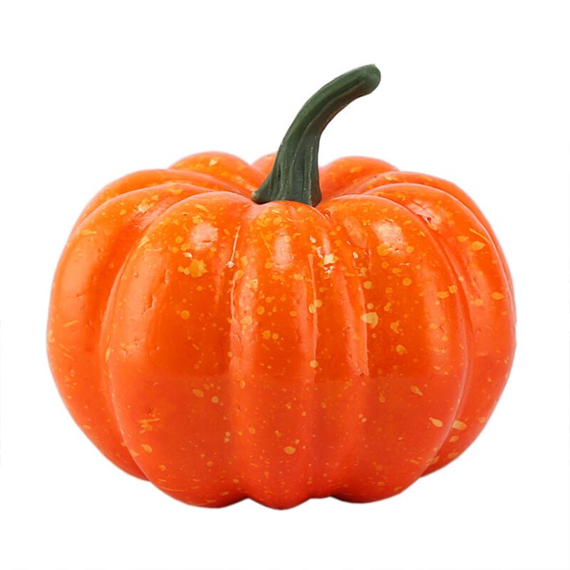 8*7.5CM Artificial Simulation Mini Pumpkin Vegetables Foam Plastic Pumpkin Model Ornament Kitchen Decoration DIY Accessories