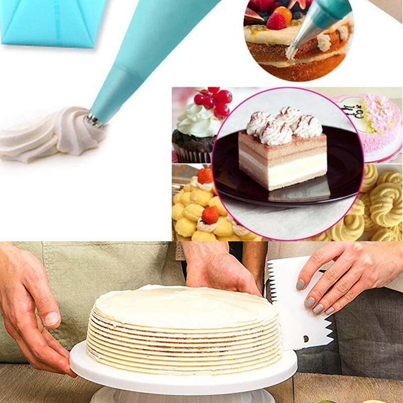 10 Teile/satz Kuchen Drehscheibe Rotierenden Kuche... – Grandado