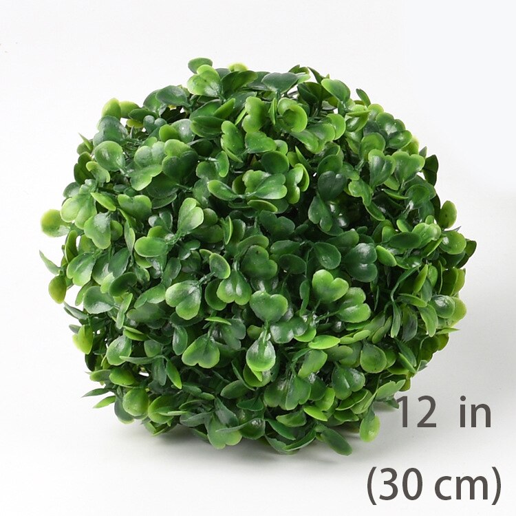 Artificial Plant Potato Sfera Faux Bosso Decorat Decorativa di Simulazione di Erba Per La Decorazione O di UN Giocattolo: 12 in 03