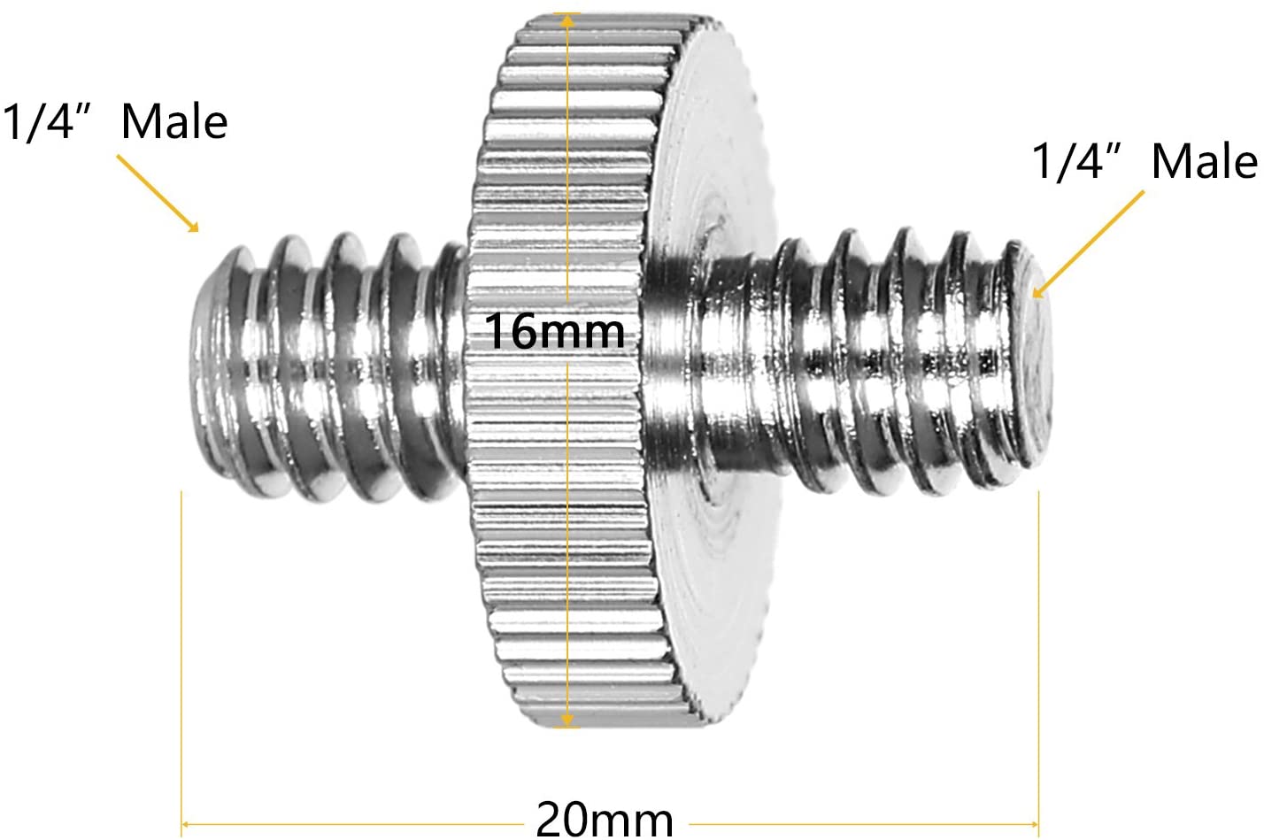 22Pack Camera Schroef Adapter 1/4 1/4 Schroef 1/4 3/8 Statief Schroef Adapter Converter Messing Schroef Adapter Spigot schroef Mount