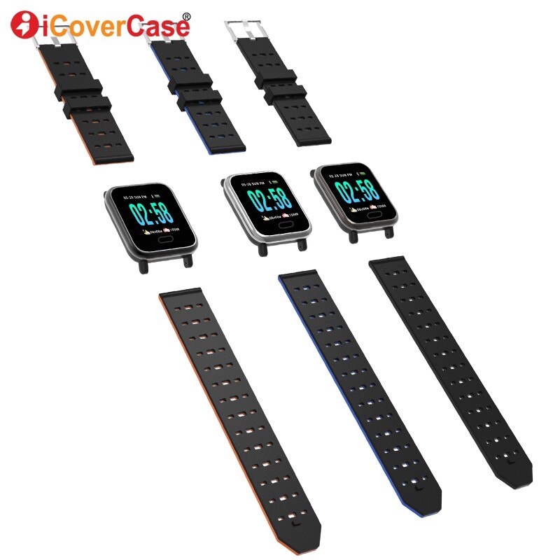 For Samsung Galaxy S10 5G S10e Lite S9 S8 Plus S7 Note 10 9 8 Smart Watch Bracelet Waterproof Blood Pressure Fitness Wristbands
