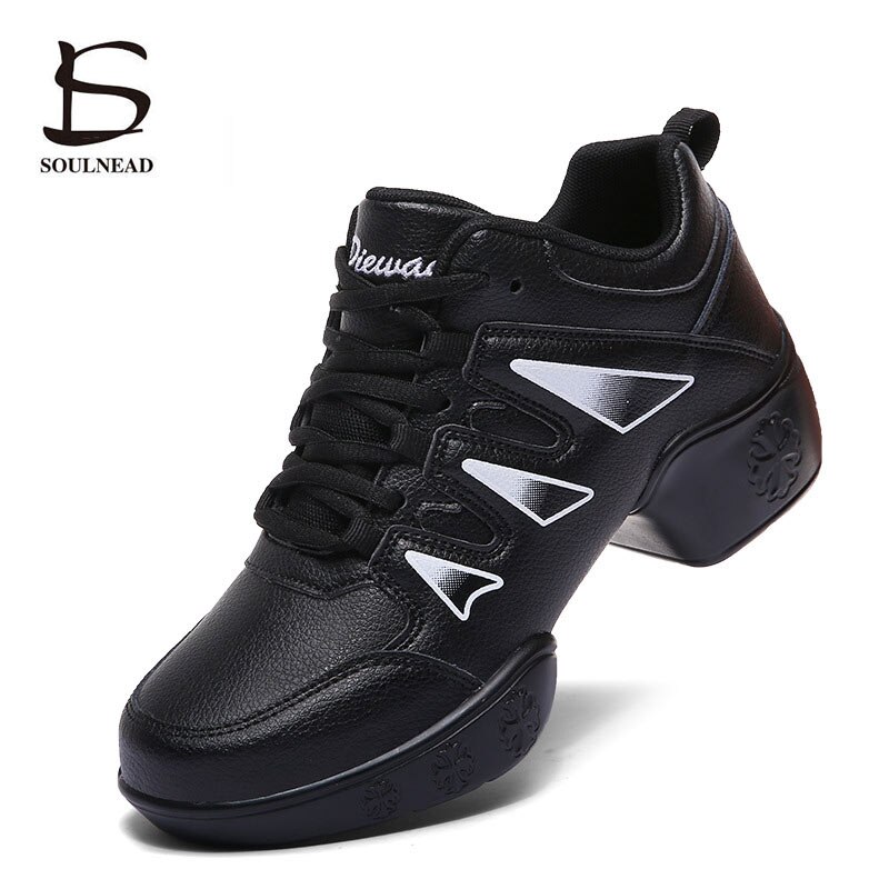 Jazz Shoes Men Women Dance Sneakers Hip Hop Modern Dancing Shoes Outdoor Ladies Man Square Dance Sports Shoe Female