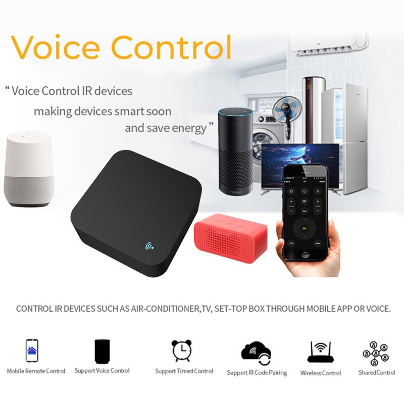 S06 Min WiFi Smart IR Remote Controller Smart Home Compatible with Alexa Google Assistant IFTTT Smart Life Tuya