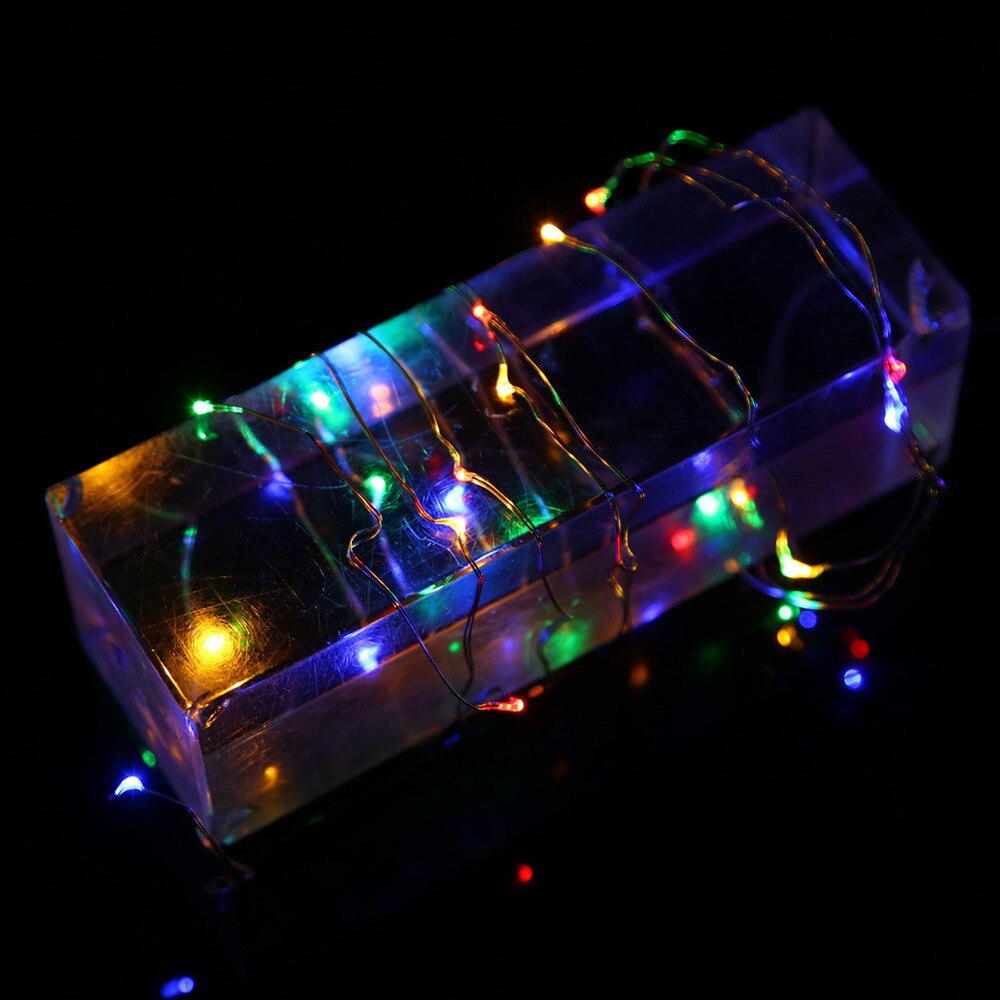 1M fairy garland Lamp LED String Lights battery operated for Christmas wedding Birthday party Decoration