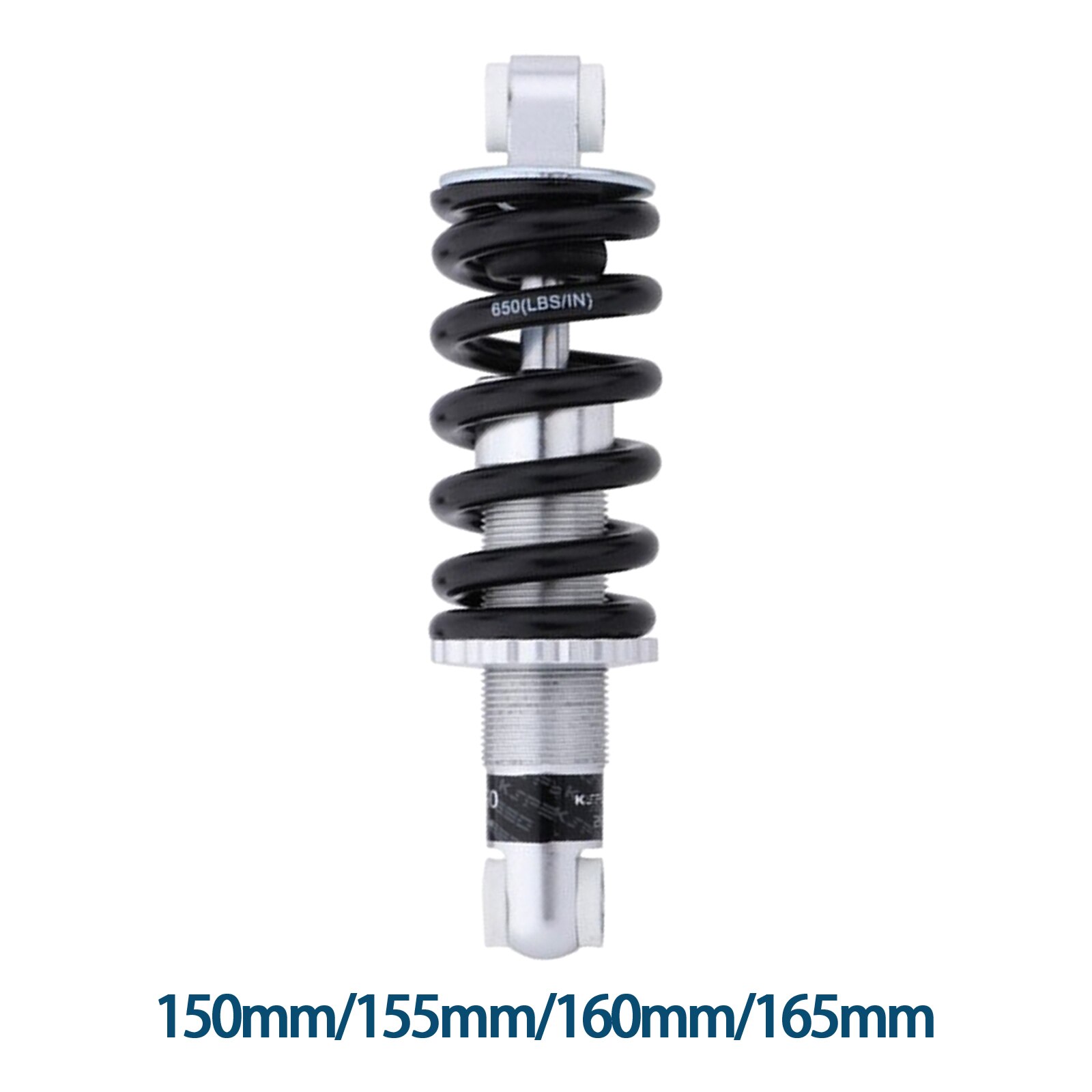 Adjustable Aluminum Alloy Road Bike Coil Shock Absorber Rear Shocking Spring Shocks 150mm 155mm 160mm 165mm